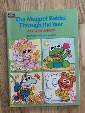 The Muppet Babies Through the Year Coloring Book